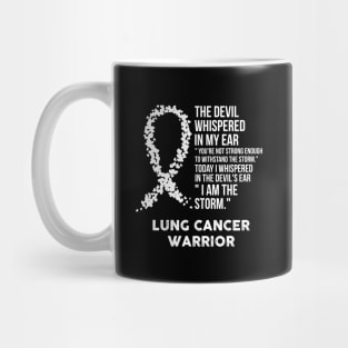 The Devil- Lung Cancer Awareness Support Ribbon Mug